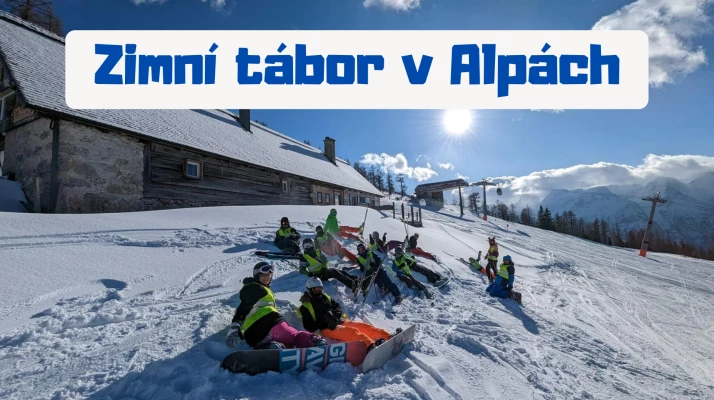 Zimní tábor v Alpách 2025